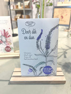 Zadenzakje 'Door dik en dun'