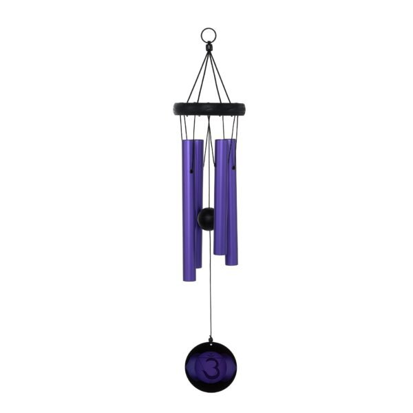 Chakra Windgong Third Eye/Ajna, Nature's Melody MDC24TE, Indigo, 60 cm