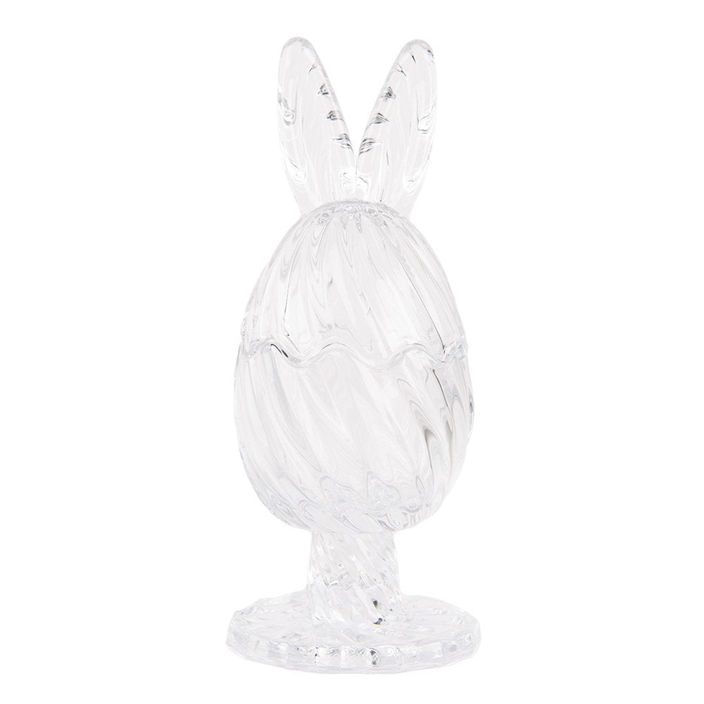 Glazen potje Ei Ø 9x22 cm Transparant Glas