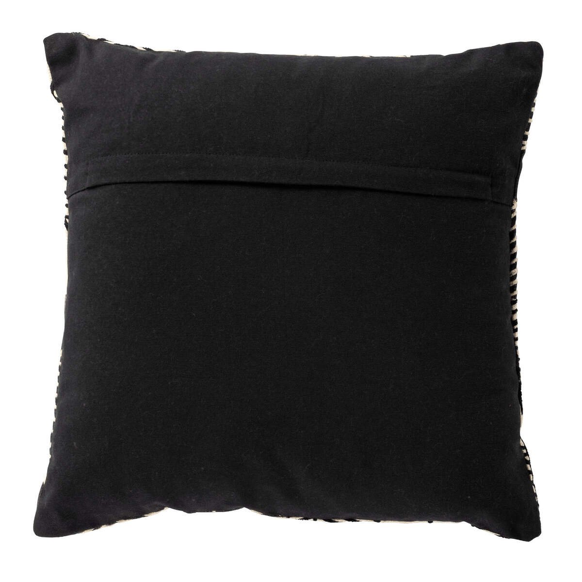 Nederlands decor dakota - kussen 45x45 cm - raaf - zwart