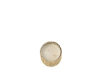 J-Line geurkaars Luxuria - Vanilla Escape - glas - goud - small - 40U