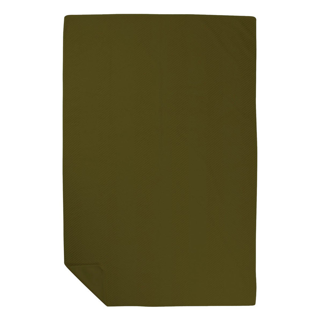 Plaid Visgraat Groen 140x200cm