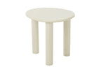 J-Line bijzettafel Bali - hout - wit - small