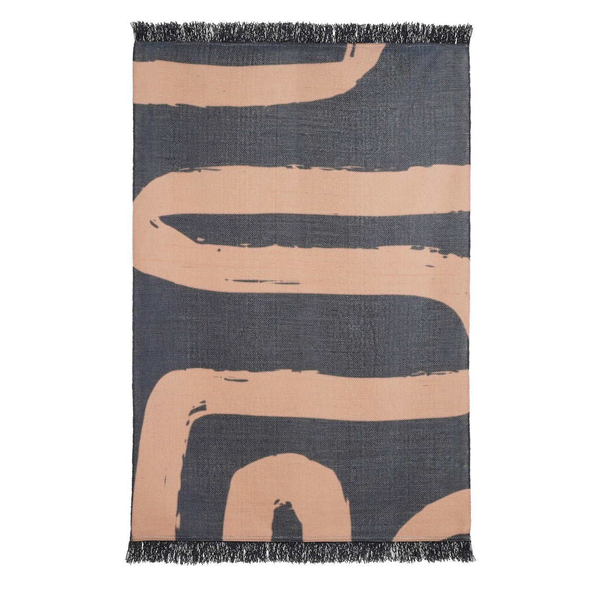 Vloerkleed blauw