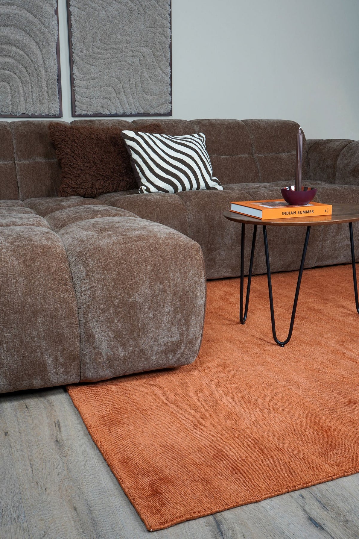 Vloerkleed Cos Oranje - 160 x 230 cm