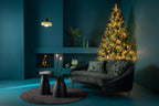 J-Line Sofa Elisabeth Textiel/Metaal Groen