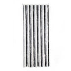 Chenille Stripe Caravan vliegengordijn wit/grijs 56x180cm