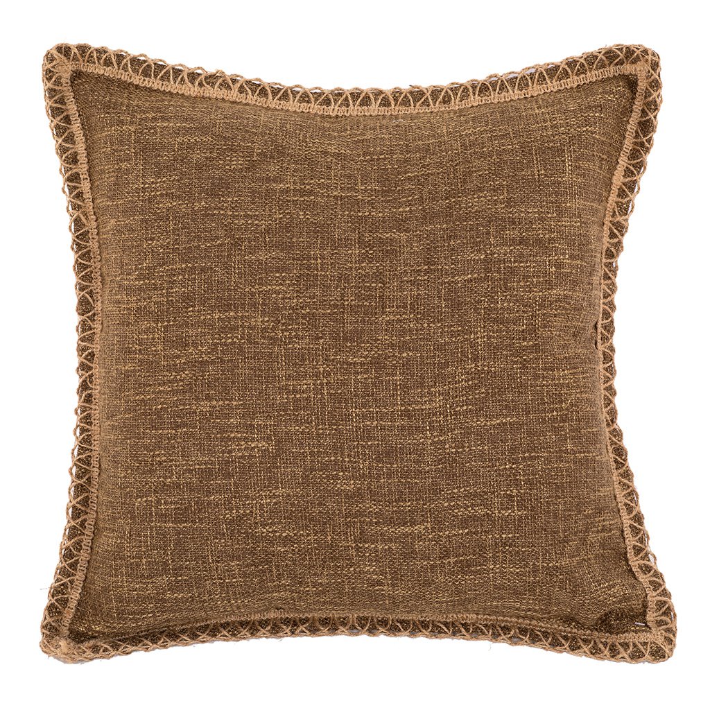Kussen (gevuld) Hessian - 45X45CM, taupe