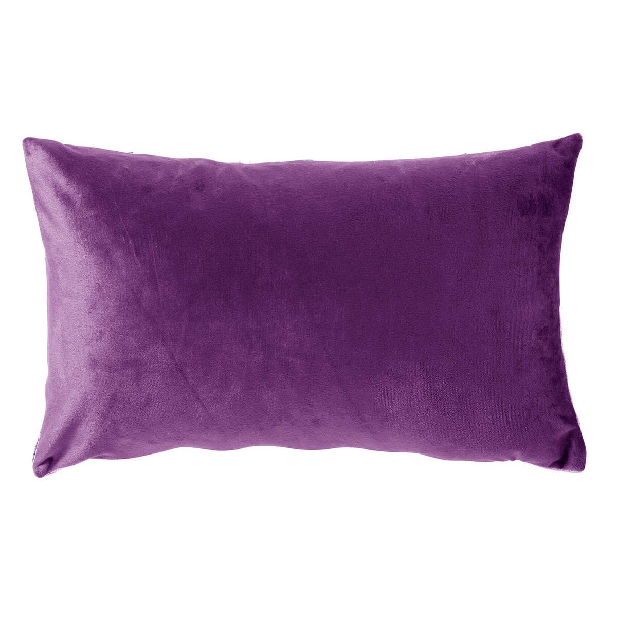 Nederlandse decor klaver - kussen 30x50 cm - diepe lavendel - paars