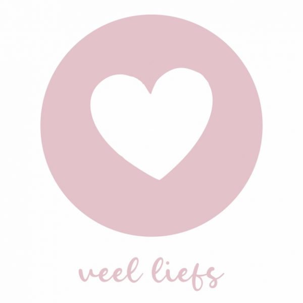 Wenskaart - Veel liefs