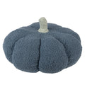 Decoratie Pompoen Ø 35x22 cm Blauw Polyester