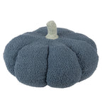 Decoratie Pompoen Ø 35x22 cm Blauw Polyester