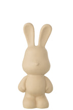 J-Line decoratie Konijn Eddy - polyresin - beige - M