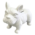 Spaarpot Hond Wit Keramiek Spaarpot