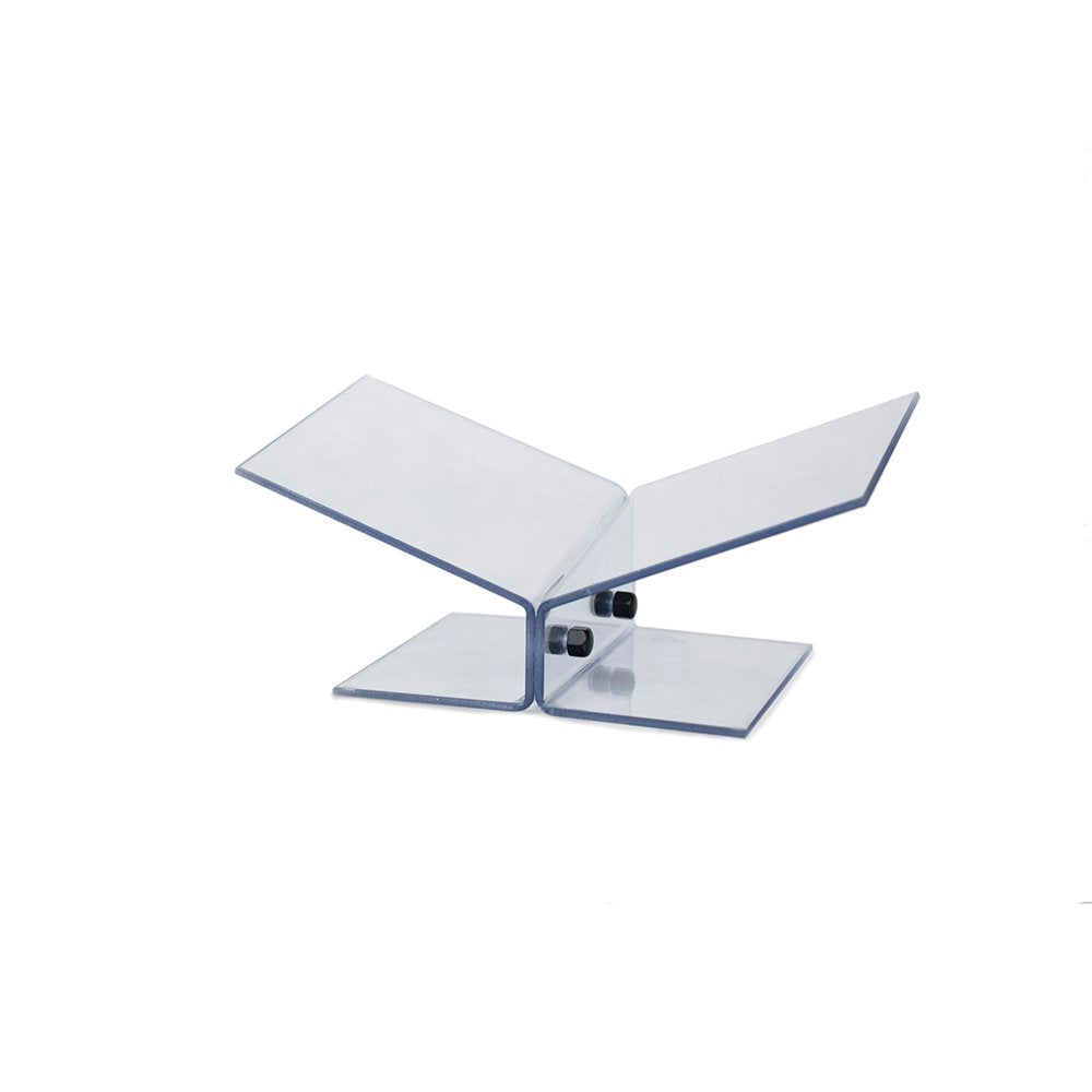Y-Bookstand - schuin laag - Polycarbonaat
