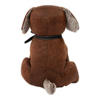 Deurstopper hond donkerbruin 18x20x25cm