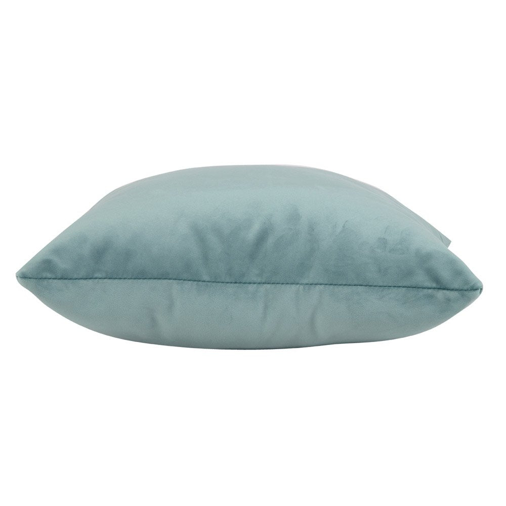 Sierkussen Cushy Woonkamer Slaapkamer Vierkant 45x45cm - Fluweel Mintgroen