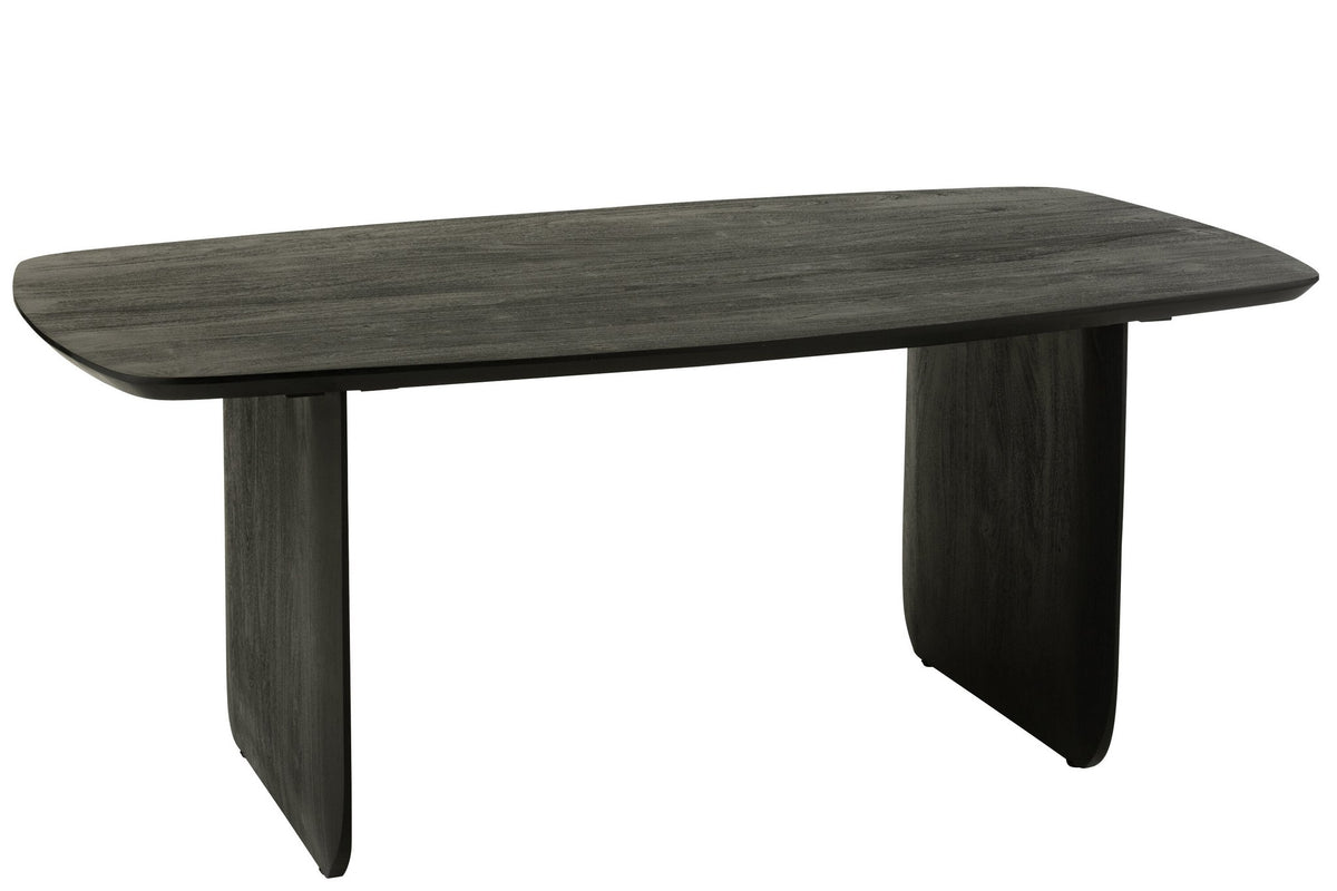 J-Line eettafel - hout - zwart