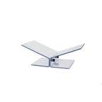 Y-Bookstand - recht laag - Polycarbonaat