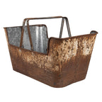 Planthouder 45x28x23 cm Bruin IJzer Bloempot Binnen
