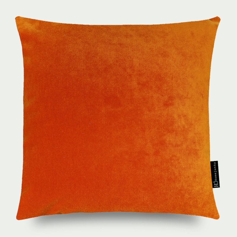 569 Velours serious orange 45x45