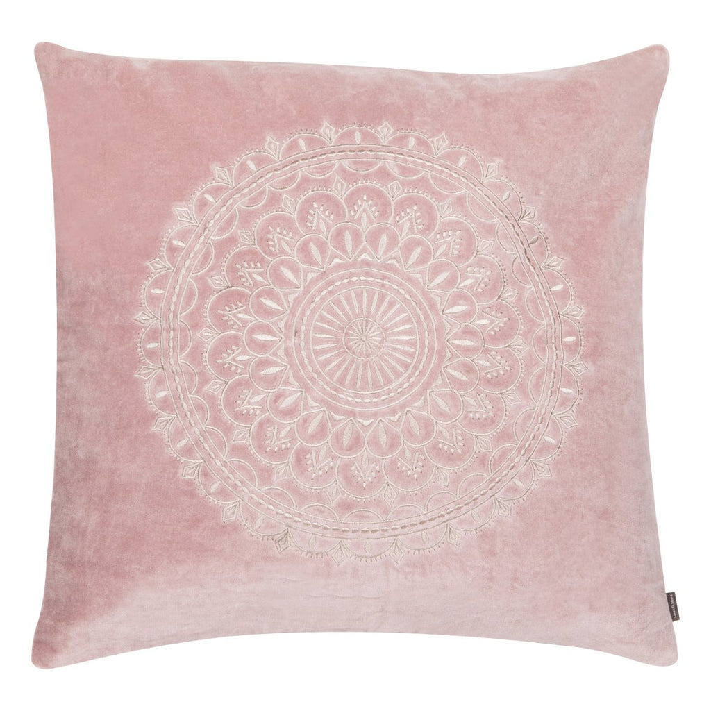 Preston Velvet kussen roze 60x60cm