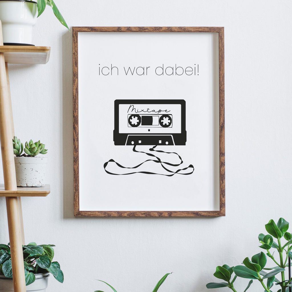 Mixtape - Poster 5er set