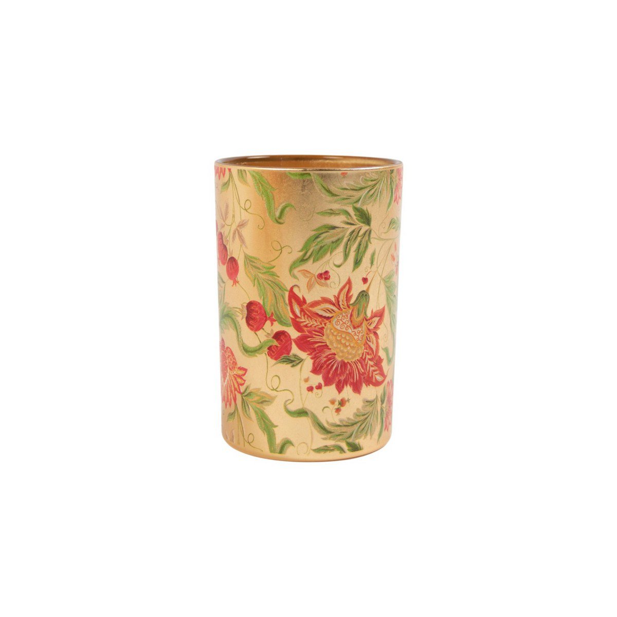 Theelichthouder goudfolie C 8cm