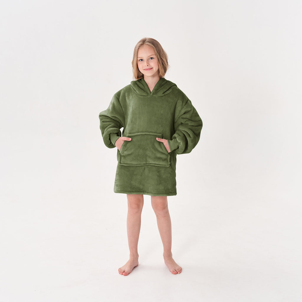Textino Junior - Oversized hoodie 50x70 cm - Kinderen - Groen