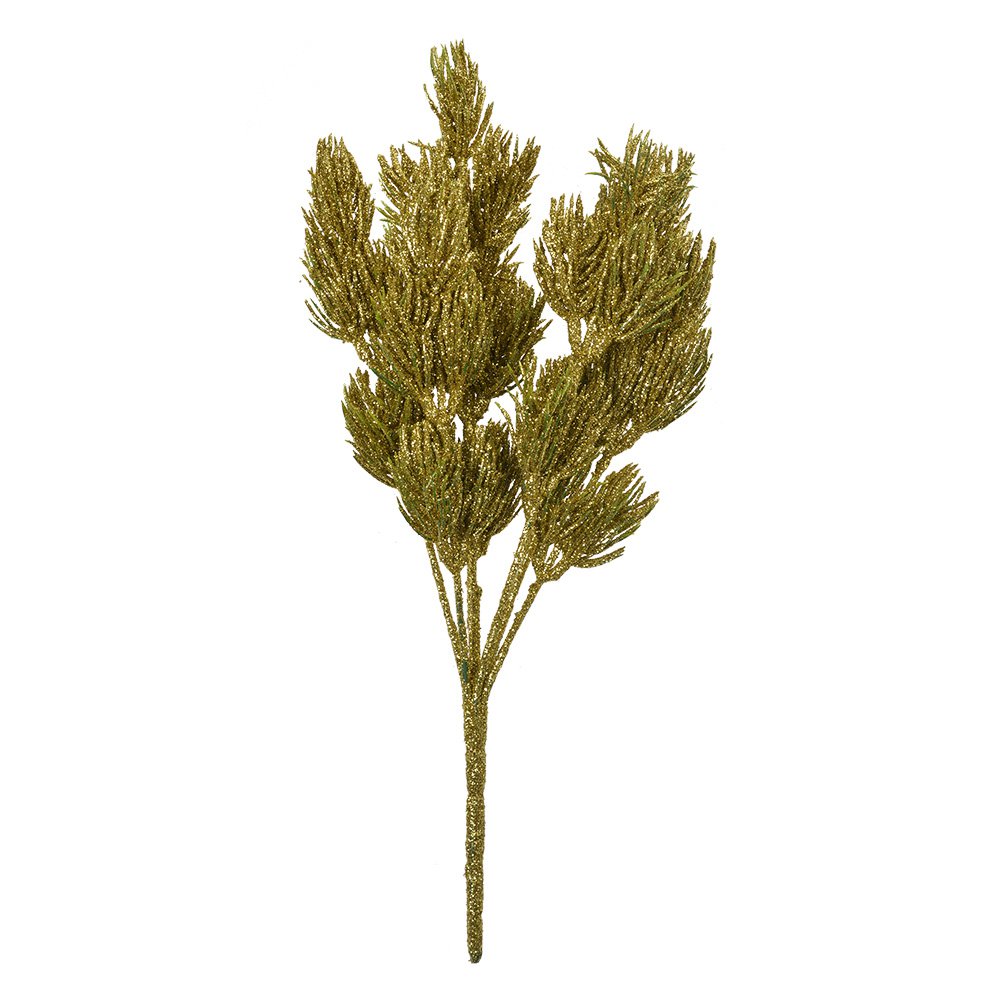 Kunstbloem 30 cm Goudkleurig Kunststof