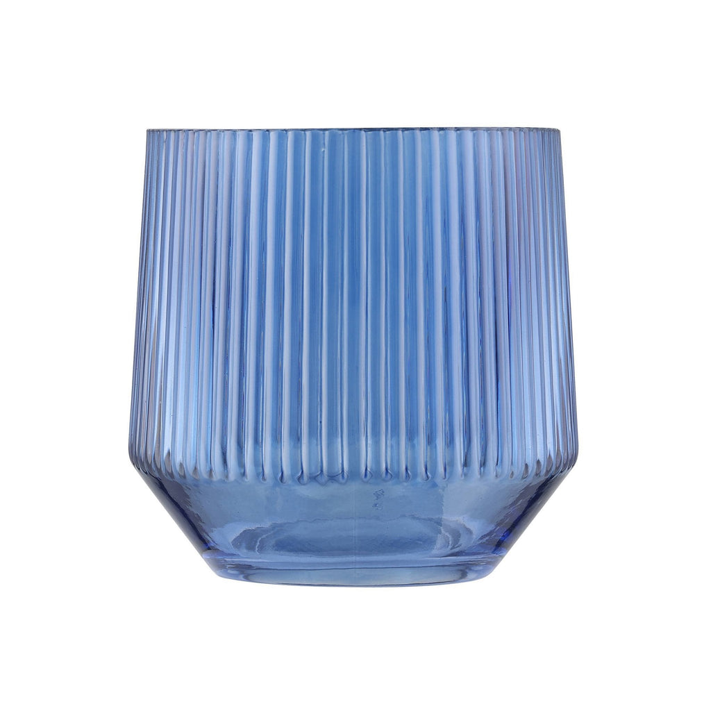 Windlicht Bezamby Blauw 14x14cm