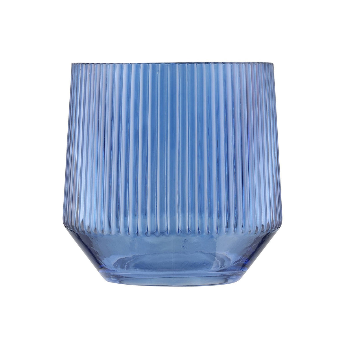 Windlicht Bezamby Blauw 14x14cm