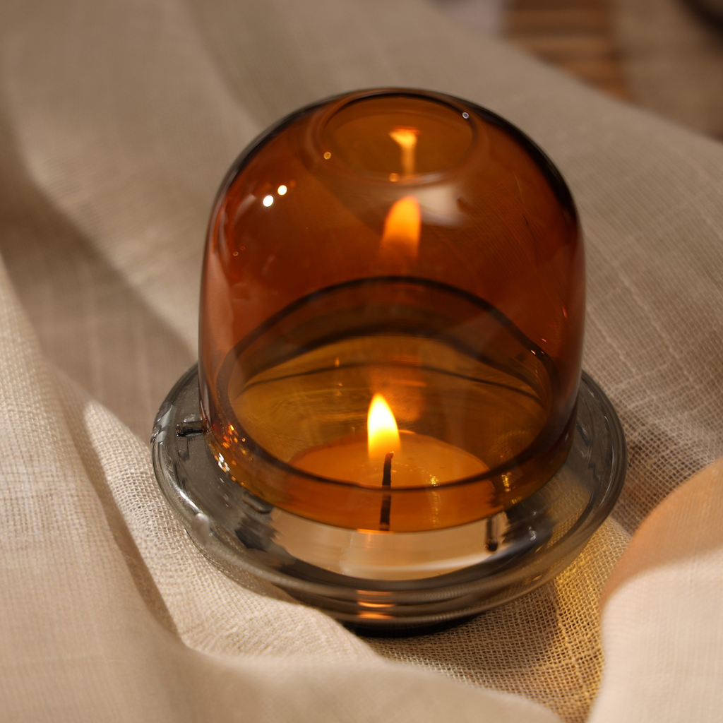 Borosilicaatglas Kaarshouder Dome - 2 Kleuren