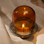 Borosilicaatglas Kaarshouder Dome - 2 Kleuren