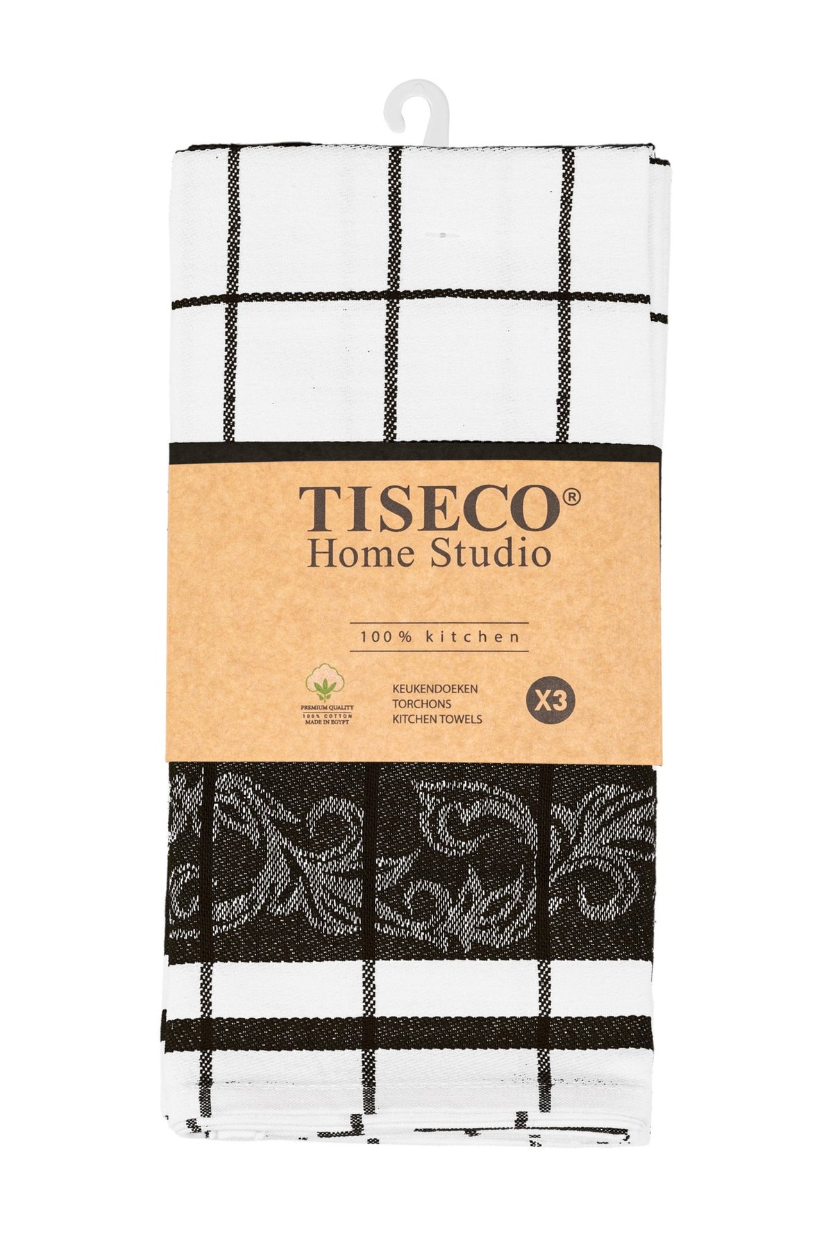 Tea towel Pharao Arabesque - SET/3 - 50x70 cm