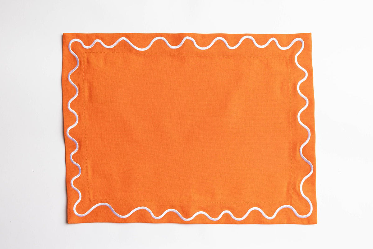 Maude Placemat met golfrand