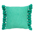 Dutch Decor Ruby - Kussen 45x45 cm Schuin glas - groen