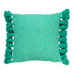 Dutch Decor Ruby - Kussen 45x45 cm Schuin glas - groen