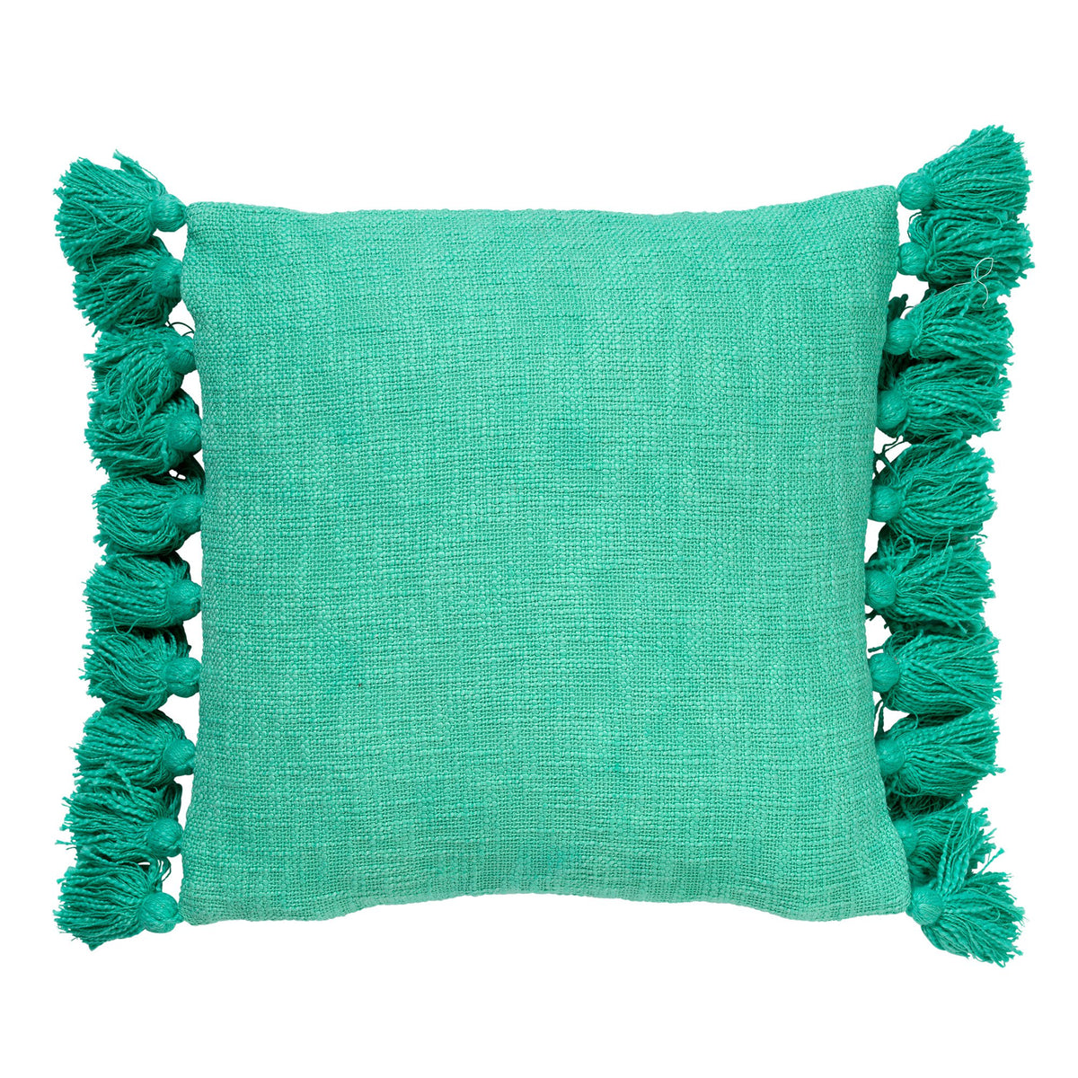 Dutch Decor Ruby - Kussen 45x45 cm Schuin glas - groen