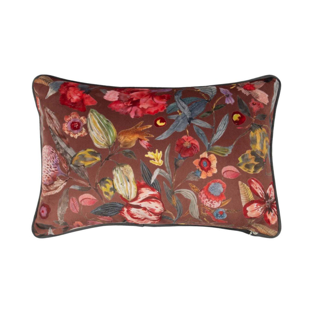 Royal Velvet Kussen zara donkerroze 30x45cm
