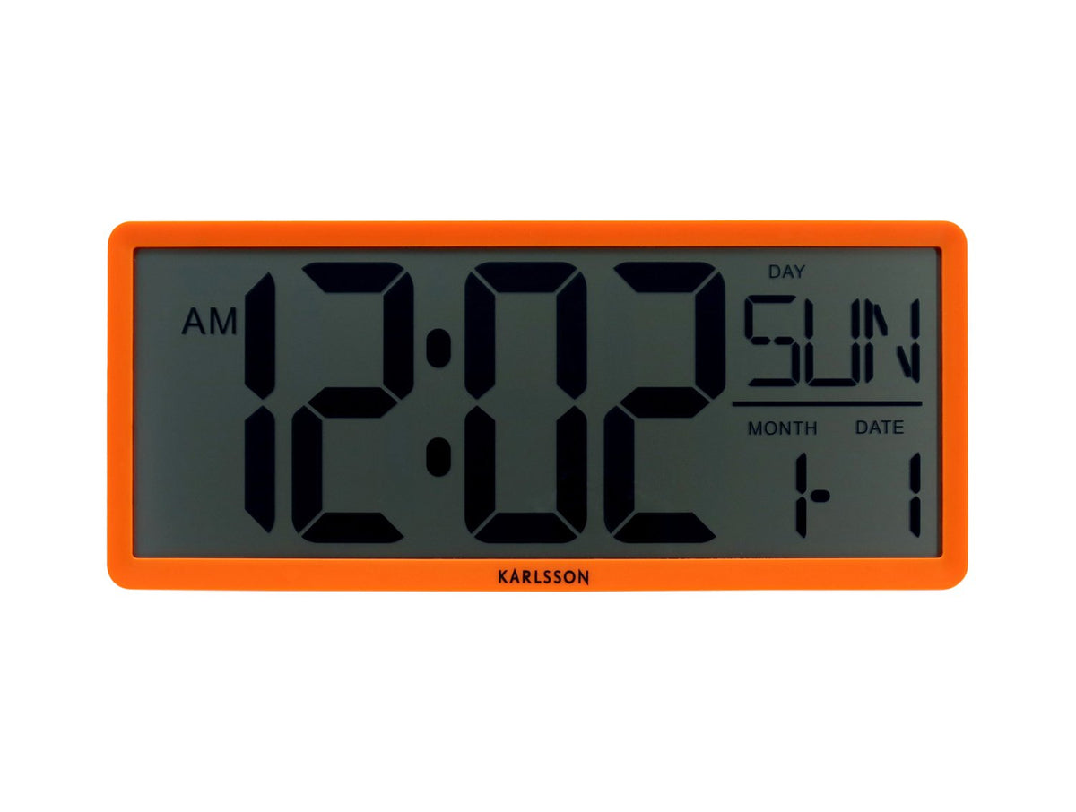 Wand-/tafelklok Retro LCD