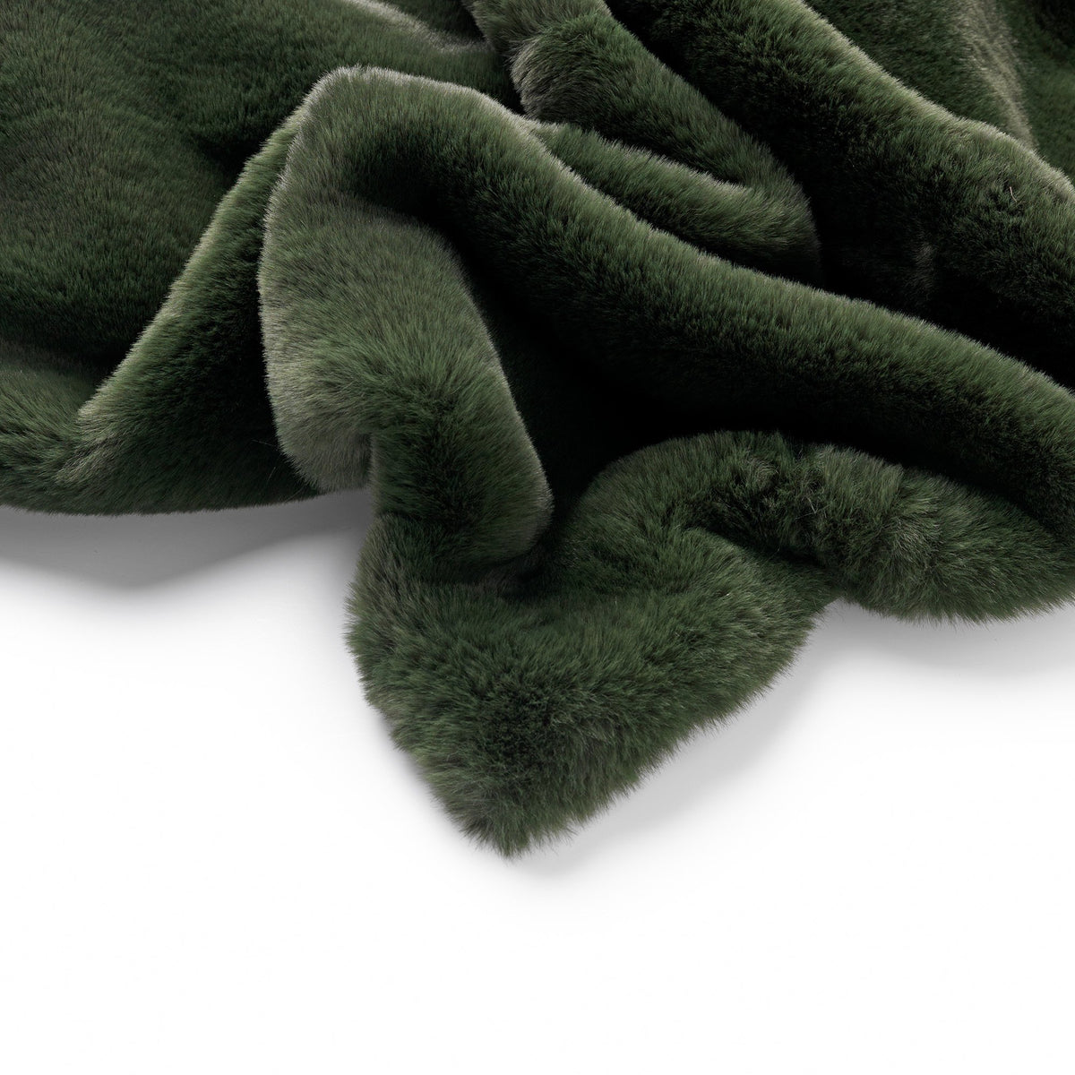 Dutch Decor Zinzi - Plaid 140x180 cm - Unikleur - Bergzicht - Groen