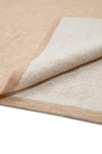 Angora sjaal ecru-taupe