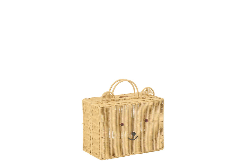 J-Line mand Koffer - kunststof - naturel - S