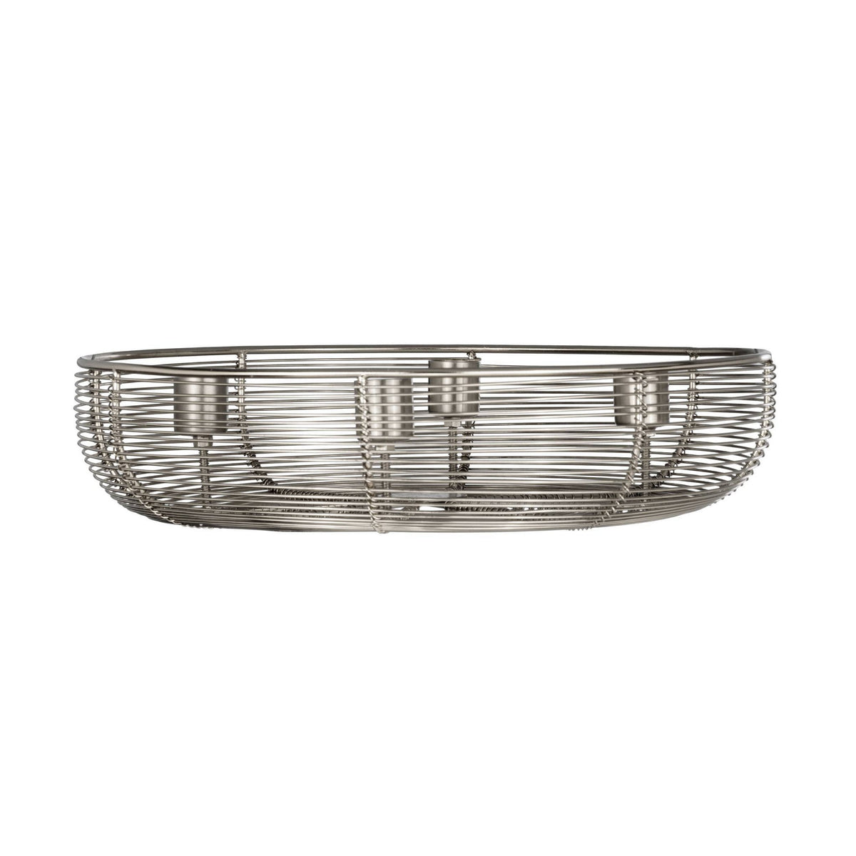Kandelaar Hagony Zilver 31x7 cm