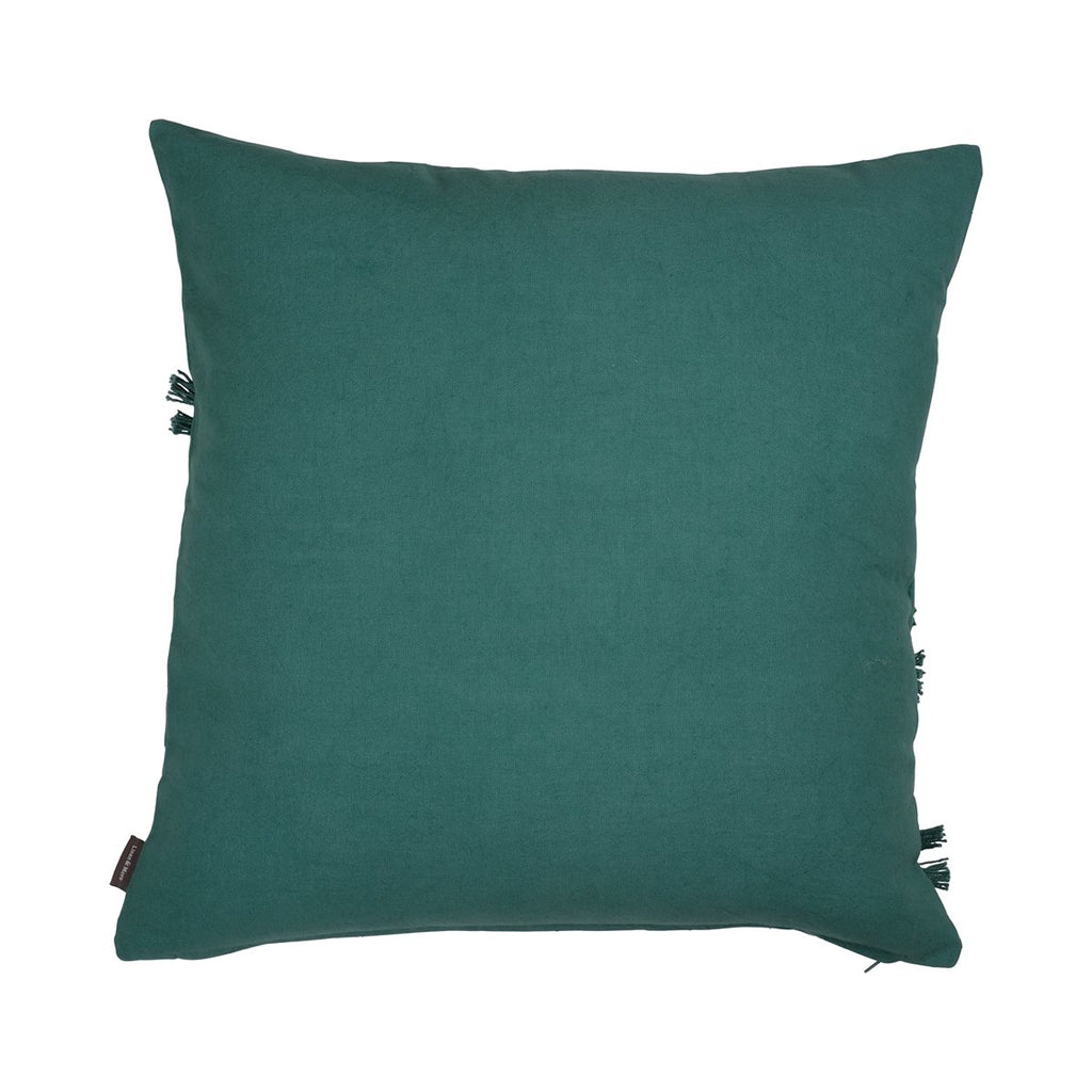 Uneven Ruffle kussen blauw 50x50cm