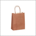 Papieren tas - S – Terra licht bruin(100 stuks)