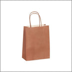 Papieren tas - S – Terra licht bruin(100 stuks)