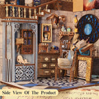 Cutebee, DIY Booknook, Nebula Common Room, RK02B, 18x11x23cm