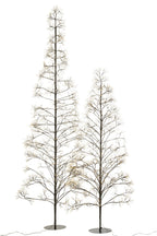 J-Line decoratie Boom 3000 Led - metaal - zwart - L